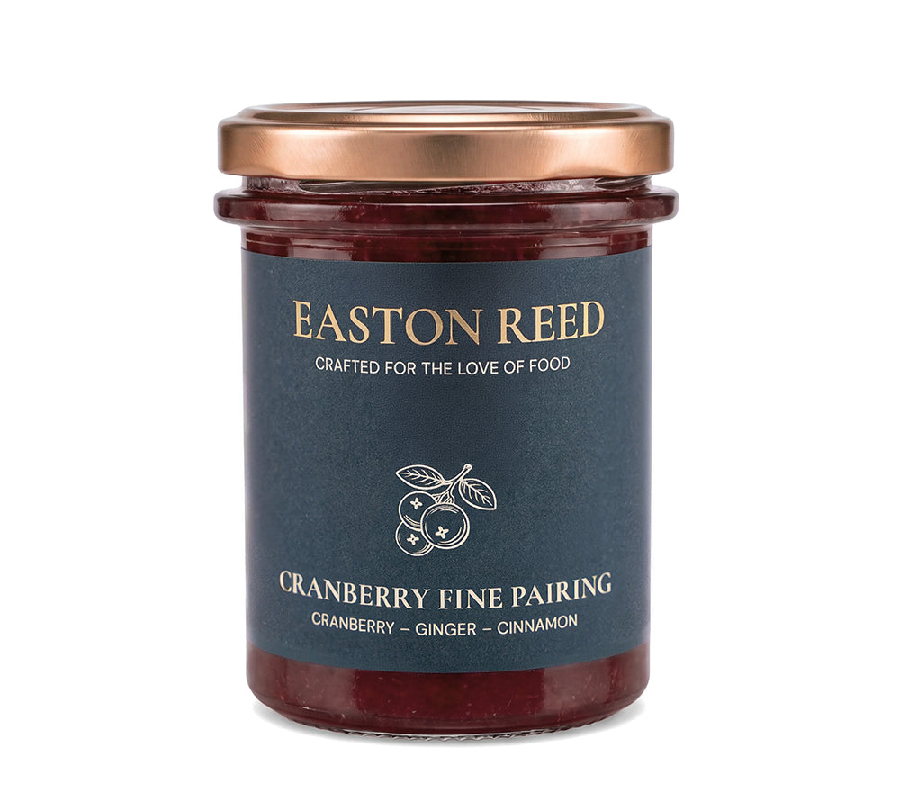 Cranberry Fine Pairing Chutney mit Cranberries, Ingwer und Zimt als fruchtig-würzige Gourmet-Komposition