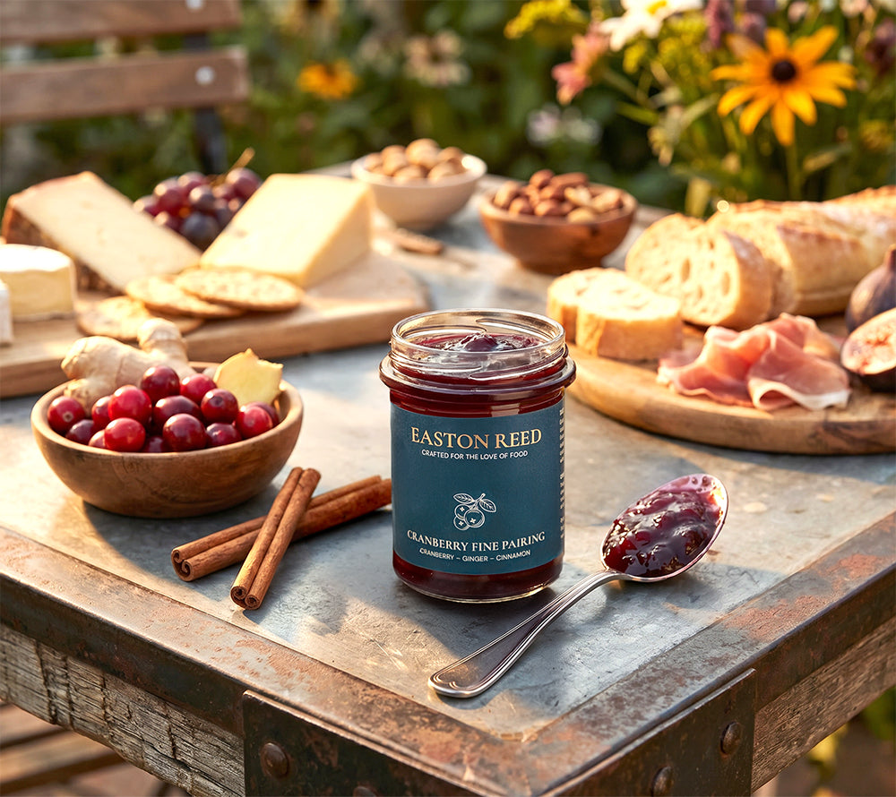 Cranberry Fine Pairing Chutney mit Cranberries, Ingwer und Zimt als fruchtig-würzige Gourmet-Komposition