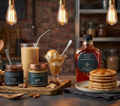 Premium Maple Syrup aus Québec: Amber Rich, natürlich süß, aromatisch und nachhaltig gewonnen. Perfekt für Frühstück, Backen, Drinks und herzhafte Gerichte.