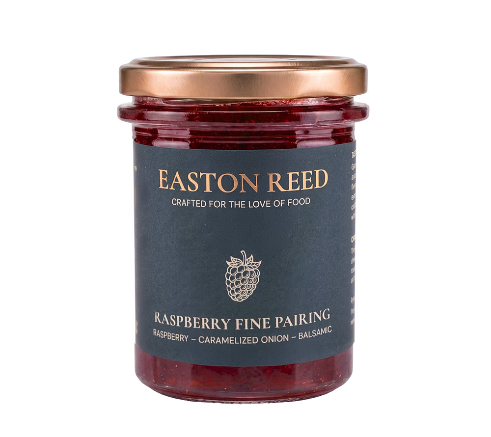 Raspberry Fine Pairing Chutney mit Himbeeren, karamellisierten Zwiebeln und Balsamico als fruchtig-würzige Gourmet-Komposition