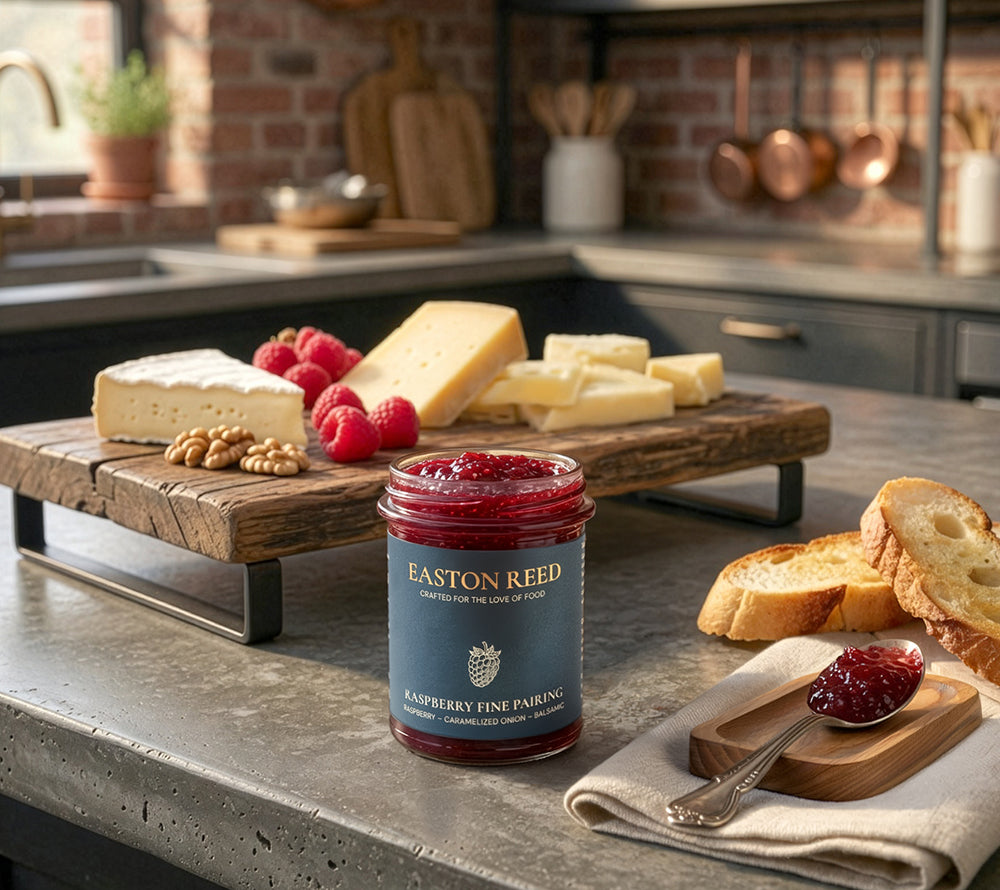 Raspberry Fine Pairing Chutney mit Himbeeren, karamellisierten Zwiebeln und Balsamico als fruchtig-würzige Gourmet-Komposition