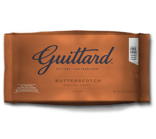 Baking Chips Butterscotch von Guittard kaufen | Backchips, erinnern an Toffee | Ideal zum zum Backen und Naschen