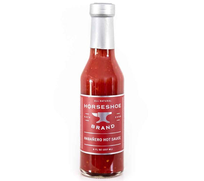 Habanero Hot Sauce von Horseshoe Brand kaufen | Chilisauce mit Knoblauch, Mango und Ghost Peppers | Perfekt zum Grillen oder Dippen