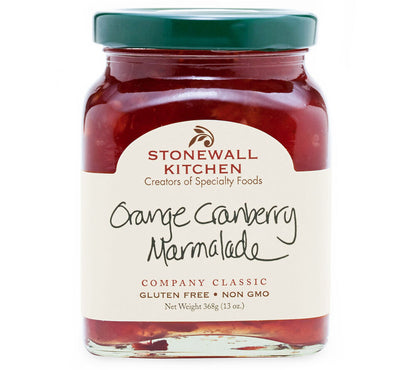 Orange Cranberry Marmalade von Stonewall Kitchen kaufen | fruchtiger, säuerlich-herber Geschmack | Egal ob für Toast, Croissant oder Pancakes