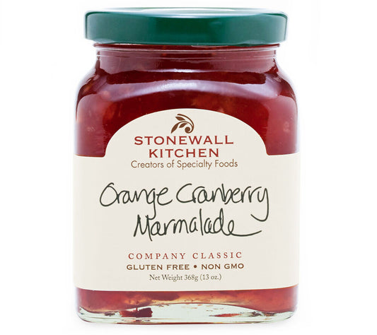 Orange Cranberry Marmalade von Stonewall Kitchen kaufen | fruchtiger, säuerlich-herber Geschmack | Egal ob für Toast, Croissant oder Pancakes