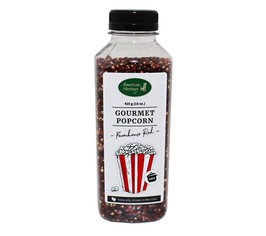 Farmhouse Red Gourmet-Popcorn kaufen | Rot-knuspriges, vollmundiges Gourmet-Popcorn | Perfekt für einen Filmeabend | EU-weiter Versand
