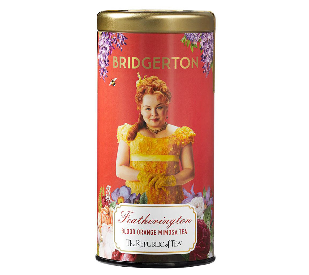 Bridgerton Featherington Blood Orange Mimosa Tea von The Republic of Tea (Metalldose mit 36 Beuteln)