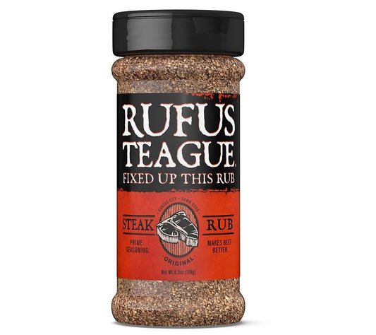 Steak Rub Gewürz von Rufus Teague kaufen | Klassisches Steakgewürz | Perfekt für Rindfleisch, Schweinefleisch und Hähnchen 