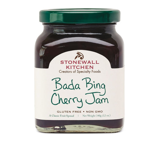 Bada Bing Cherry Jam von Stonewall Kitchen kaufen | Jam mit intensivem Kirschgeschmack | Perfekt zu frischen Scones und Eiscreme | EU-weiter Versand