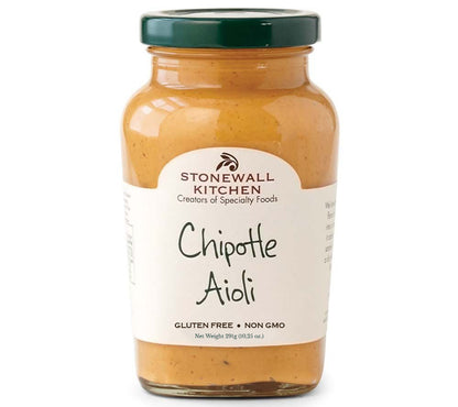 Chipotle Aioli von Stonewall Kitchen kaufen | Bestseller | Pikant-rauchiges Aioli mit Chipotle | Perfekt für Burger oder Sandwiches 