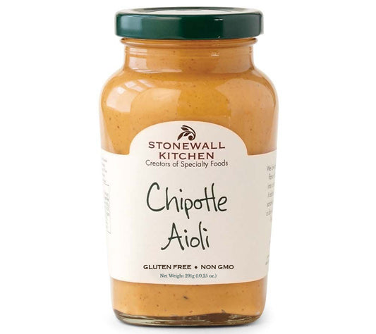 Chipotle Aioli von Stonewall Kitchen kaufen | Bestseller | Pikant-rauchiges Aioli mit Chipotle | Perfekt für Burger oder Sandwiches 