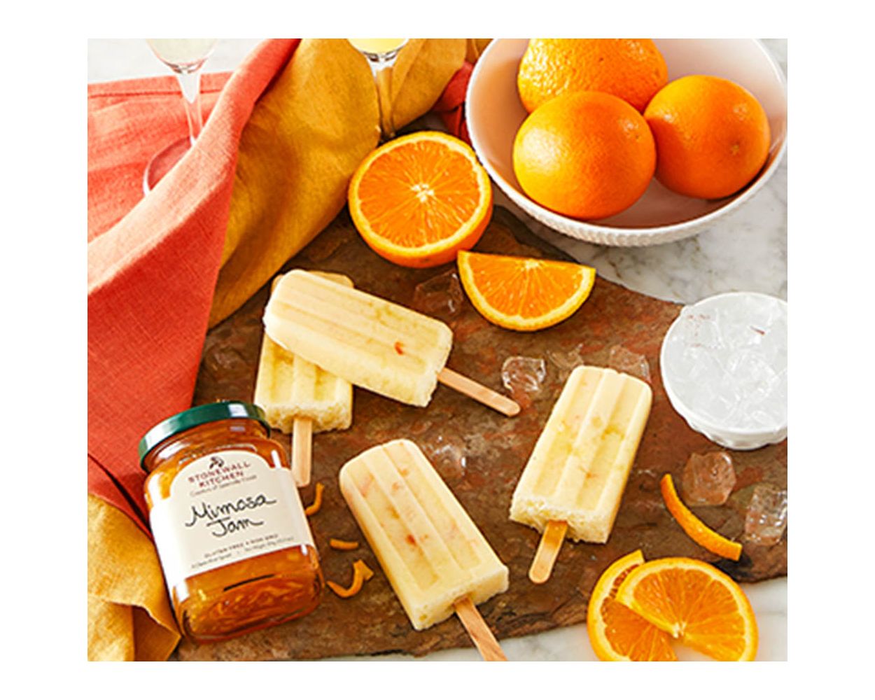 Mimosa Jam von Stonewall Kitchen kaufen | frisches Orangen- und Champagneraroma | Top Brunch-Begleiter und für Picknicks 