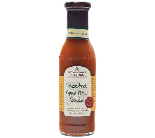 Roasted Apple Grille Sauce von Stonewall Kitchen kaufen | geröstete Apfelstücke, milde Zwiebeln | Erstklassig für Fondue, Hühnchen und Käse