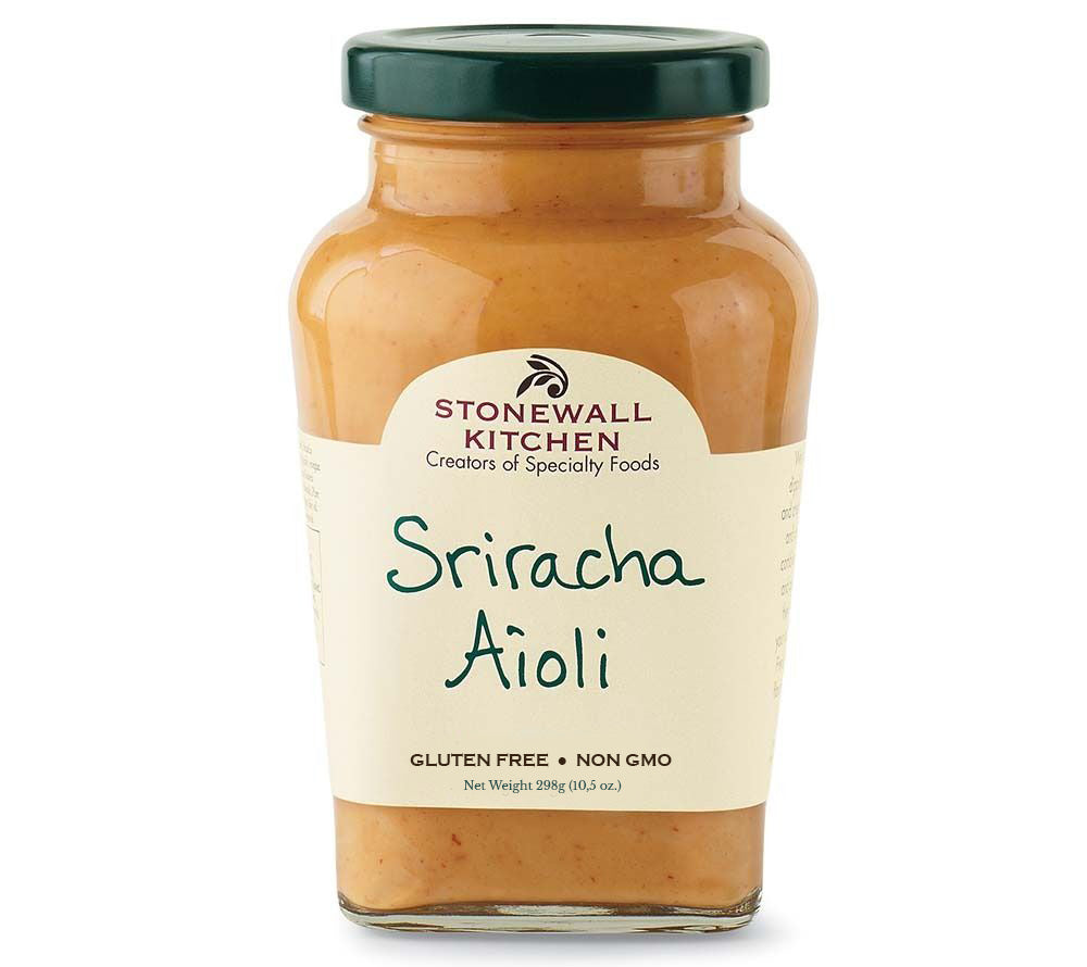 Sriracha Aioli von Stonewall Kitchen kaufen | cremig-scharfer Geschmack nach Chilis und Knoblauch | Perfekt für Burger und Sandwiches | Europaweite Lieferung
