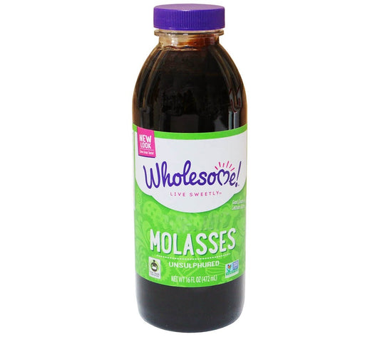 Blackstrap Molasses von Wholesome Sweeteners kaufen | Blackstrap Melasse zum Backen und Süßen | Perfekt zum Süßen von Gebäck