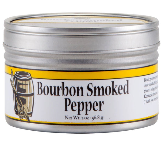 Bourbon Smoked Pepper - Pfefferkörner von Bourbon Barrel Foods kaufen | Geräucherter Pfeffer | Ideal zu Steak, Burger, Gemüse | EU-weiter Versand