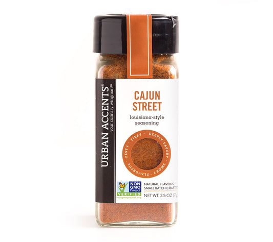 Cajun Street Gewürz von Urban Accents kaufen | Eine rustikale Gewürzmischung | Ideal für Fleisch, Fisch und Schalentiere