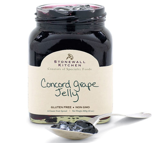 Concord Grape Jelly von Stonewall Kitchen kaufen | fruchtig-süß aus Weintrauben | Ideal für Peanutbutter & Jelly Sandwich, zu Hackfleischbällchen