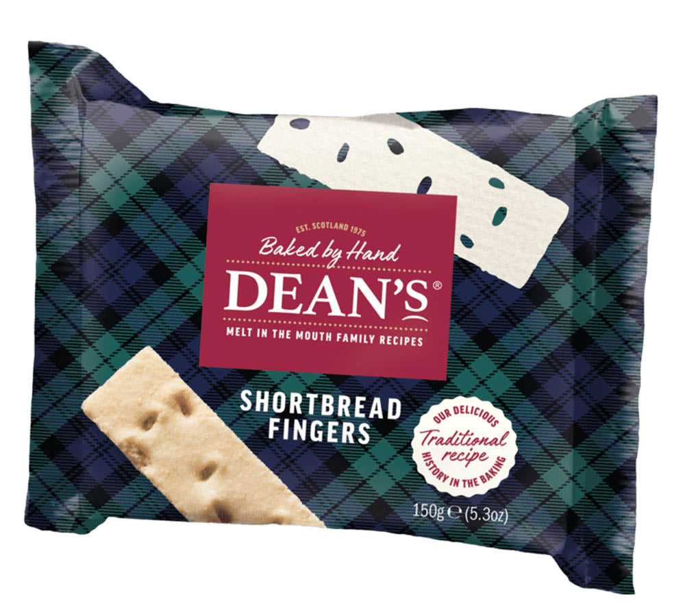 Dean's Shortbread Fingers kaufen | Handgefertigte Kekse | Ideal zu Tee oder Kaffee | EU-weiter Versand