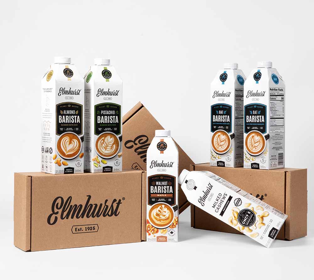 Maple Walnut Barista Edition von Elmhurst | Walnussdrink mit Ahornsirup | pflanzliche Milchalternative | Ohne Zusatzstoffe | Jetzt probieren