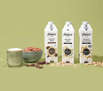 Chocolate Oat Milk von Elmhurst | Cremige Hafermilch trifft auf reichhaltige Schokolade | 100 % vegan & glutenfrei | Ohne Emulgatoren & künstliche Zusätze | Perfekt zum Trinken, Backen & Mixen | Jetzt entdecken! 