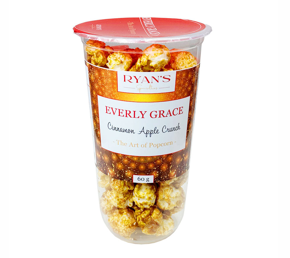 Everly Grace Popcorn Cinnamon Apple Crunch kaufen | Süßes Karamell, knackige Äpfel und feiner Zimt vereint | Ideal als Snack oder Geschenk