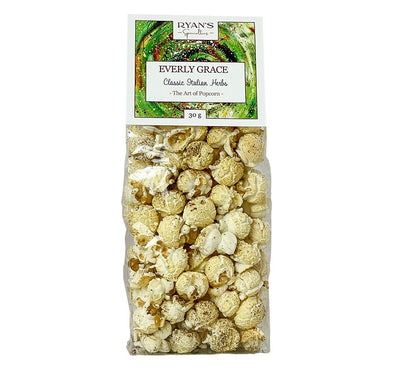 Popcorn Classic Italian Herbs von Everly Grace kaufen | mediterrane Aromen für Sie zu Hause | Kombination aus Salz, Rosmarin und Thymian