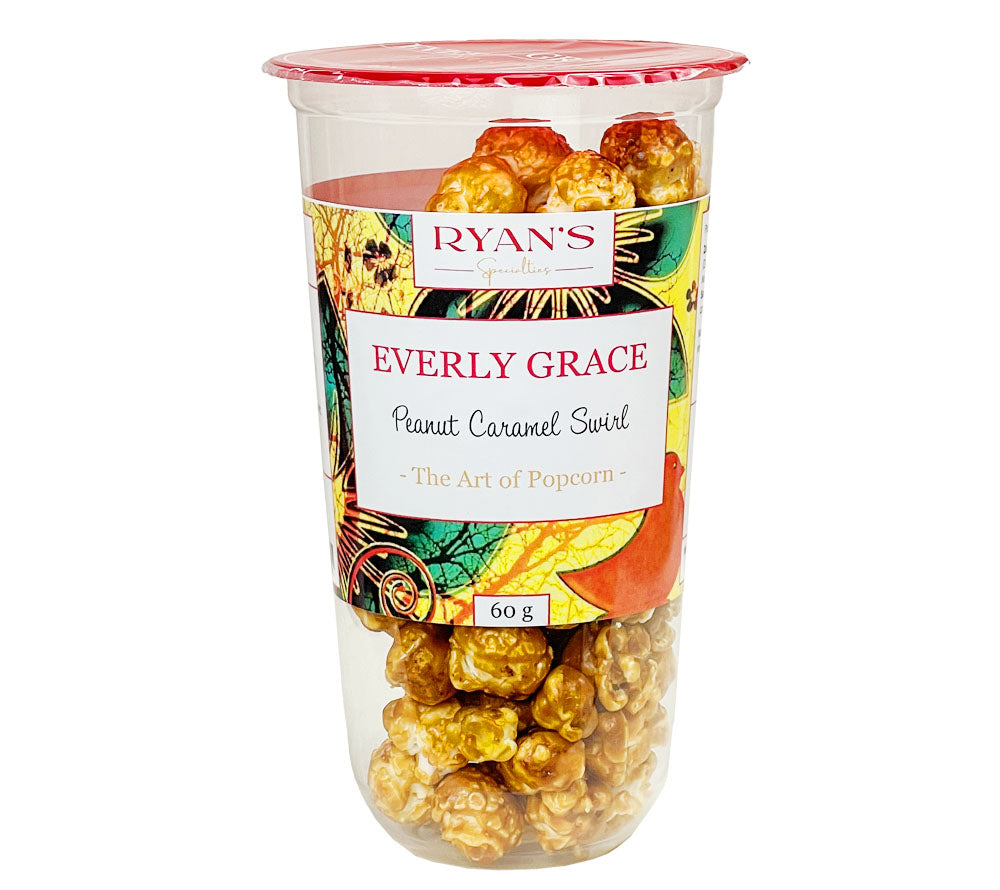 Everly Grace Popcorn Peanut Caramel Swirl kaufen | Karamell und Erdnussbutter für unwiderstehlichen Genuss | Ideal für Naschkatzen