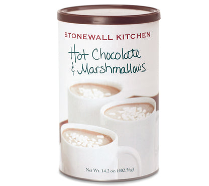 Hot Chocolate & Marshmallows von Stonewall Kitchen kaufen | kräftig-schokoladiger Geschmack mit Mini-Marshmallows | Perfekt an Herbsttagen | EU-weiter Versand