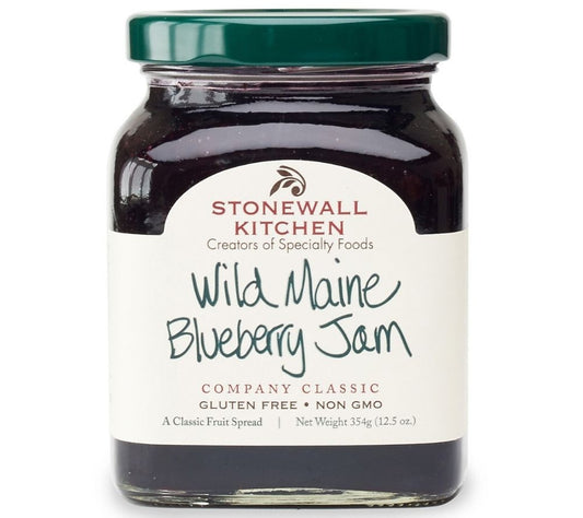 Wild Maine Blueberry Jam von Stonewall Kitchen kaufen | fruchtig, reiner Geschmack | Ideal zu Käse und für Kuchen | Europaweite Lieferung