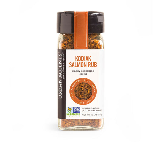 Kodiak Salmon Rub Gewürz von Urban Accents kaufen | Gewürzmischung mit Kreuzkümmel, Chilipfeffer | Perfekt für Lachs, Meeresfrüchten, Braten 