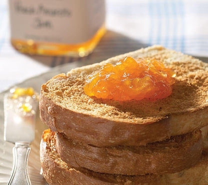 Peach Amaretto Jam von Stonewall Kitchen kaufen | Jam mit einer Komination aus Pfirsich und Amaretto | Perfekt fürs Frühstück oder zu Käse