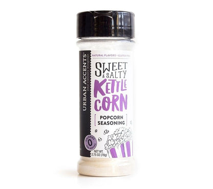 Popcorngewürz Sweet & Salty Kettle Corn von Urban Accents kaufen | Mix aus süß und salzig | Perfekt für Popcorn, Chips, Maiskolben