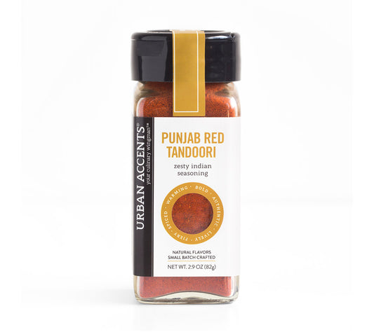 Punjab Red Tandoori Gewürz von Urban Accents kaufen | angenehme Schärfe mit Paprika, Kurkuma und Ingwer | Perfekt für Fleisch, Reis und mehr 