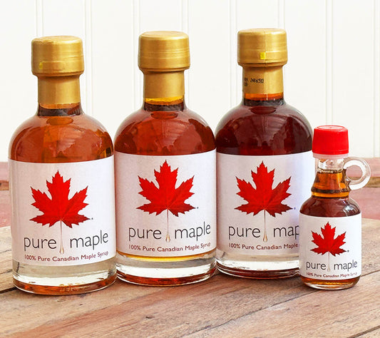 Ahornsirup aus Kanada von Pure Maple kaufen | natürlich, traditionelle Süße aus Kanada | Perfekter Klassiker zu Pancakes, Waffeln und Desserts