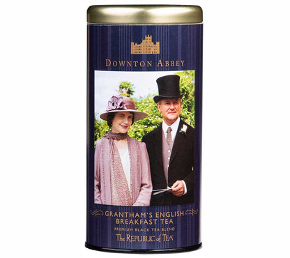 Downton Abbey Grantham Breakfast Tea von The Republic of Tea kaufen | Schwarztee | Perfekter Frühstückstee für einen energiereichen Tag 