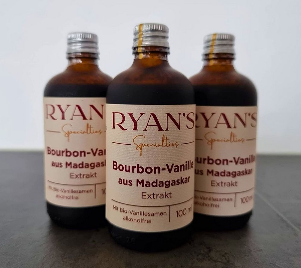 Madagascar Bourbon Vanille-Extrakt (100 ml-Glasflasche)