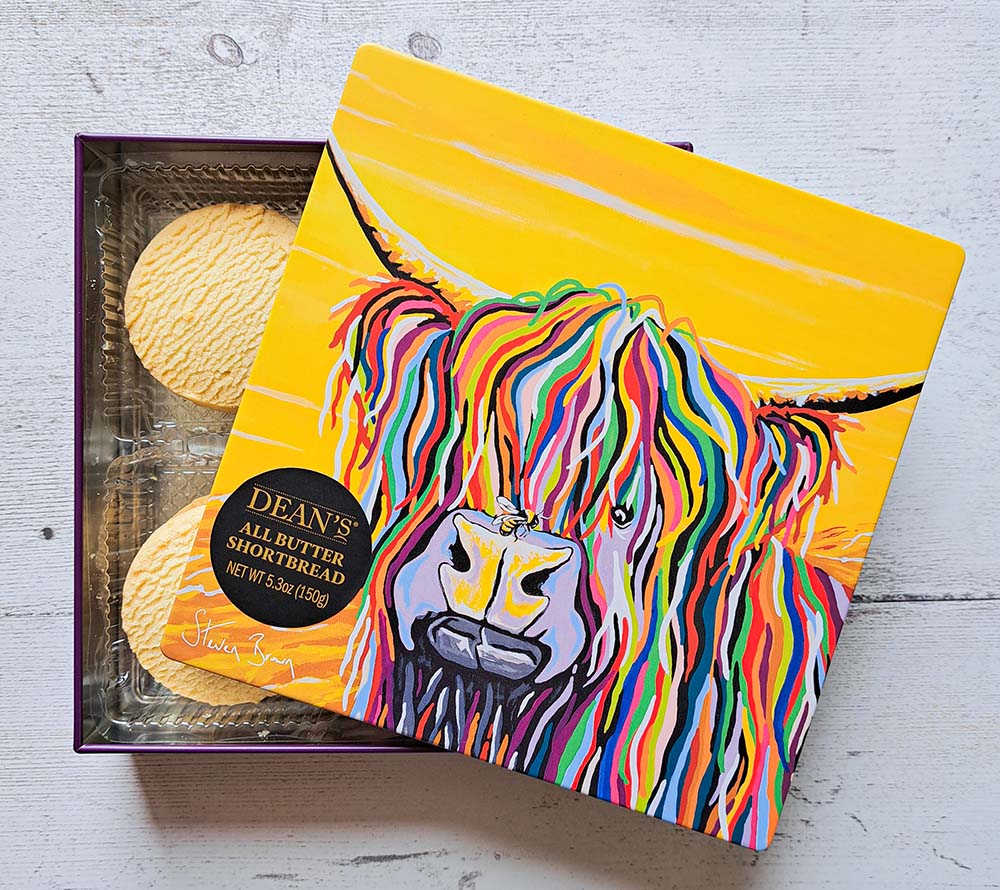 Gordon McCoo All Butter Shortbread Tin kaufen | Traditionelles, handgemachtes Shortbread | Ideal zu Tee oder Kaffee