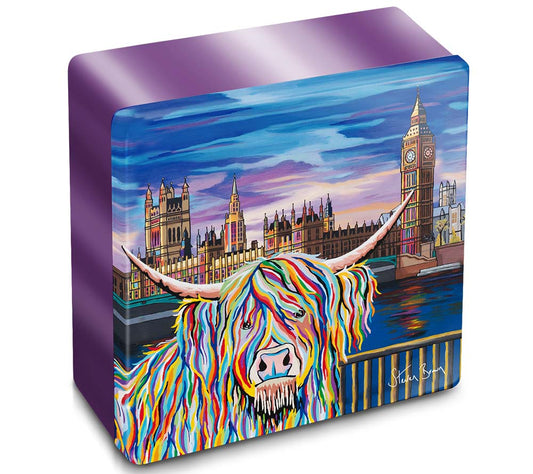 Wee Ben McCoo All Butter Shortbread Tin von Dean's kaufen | unvergleichlich zartes Shortbread | wunderschöne Metalldose als perfektes Geschenk 