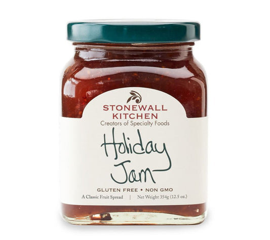 Holiday Jam von Stonewall Kitchen kaufen | Birne, Cranberry und Himbeere als köstlicher Aufstrich | Ideal zu Crossaints oder frischem Brot | EU-weiter Versand