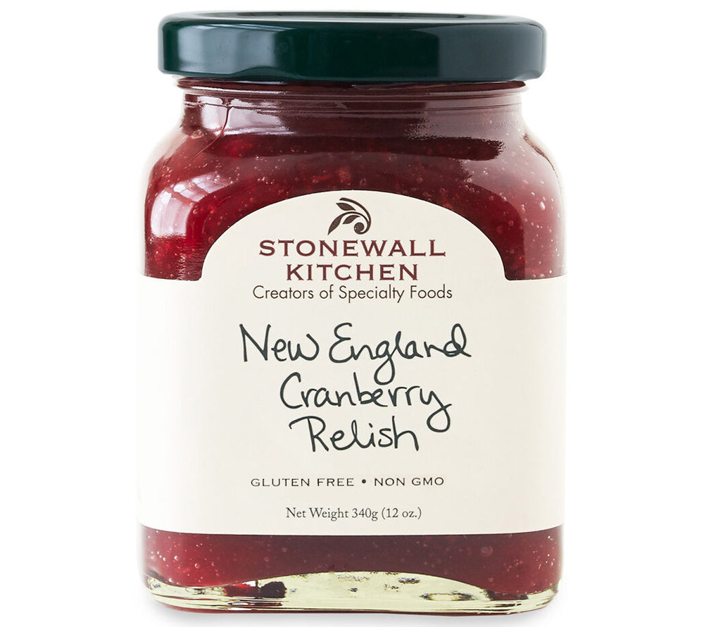 New England Cranberry Relish von Stonewall Kitchen kaufen | fruchtige, herbe Cranberries mit Orange | Ideal als Aufstrich und zu Truthahn | Europaweiter Versand
