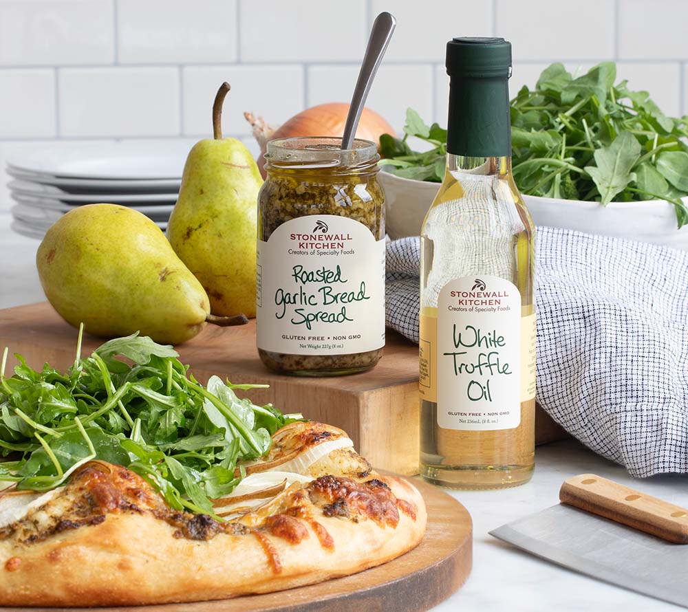 White Truffle Oil von Stonewall Kitchen kaufen | Luxuriöses Öl in Spitzenqualität | Verfeinern Sie Ihre Salate, Pasta, Risotto oder Pizza 
