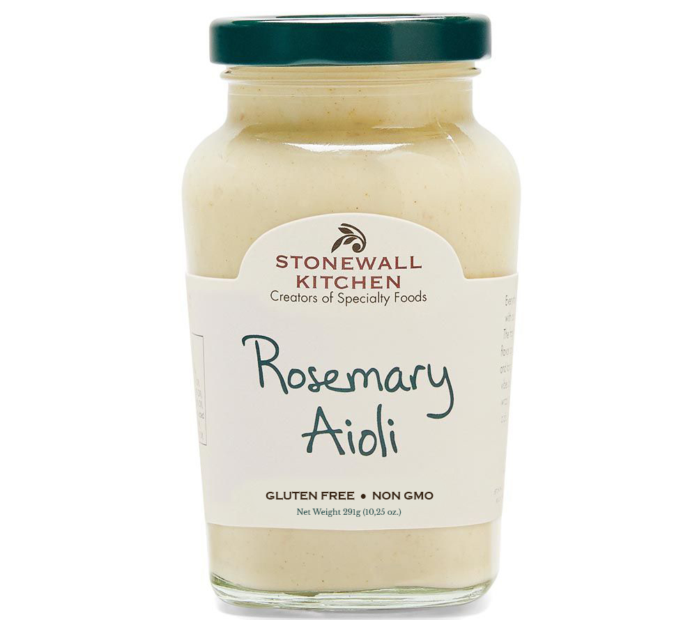 Rosemary Aioli von Stonewall Kitchen kaufen | Cremiges Aioli mit Rosmarin | Perfekt für Sandwiches, Wraps, Burger & Pommes | EU-weiter Versand