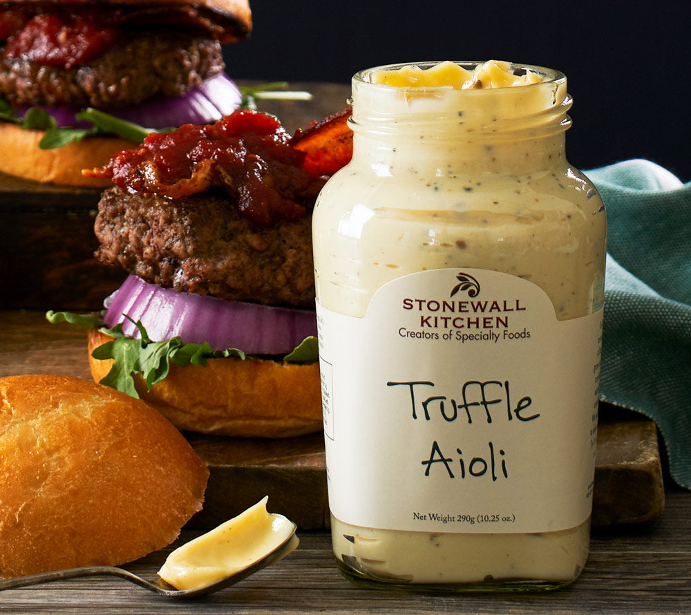 Truffle Aioli von Stonewall Kitchen kaufen | Bestseller | Geschmach nach feinem Trüffel | Ideal für Burger, Sandwiches und als Dip | Europaweite Lieferung