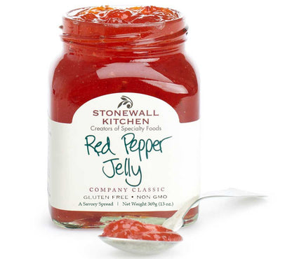 Red Pepper Jelly von Stonewall Kitchen kaufen | fruchtig aus roter Paprika, Rohrzucker und Cayennepfeffer | Ideal zu Käse und Frischkäse