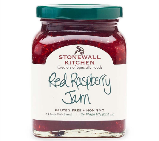 Red Raspberry Jam von Stonewall Kitchen kaufen | Fruchtiger Himbeeraufstrich, süß, leicht säuerlich | Perfekt fürs Frühstück, Bowls und Porridge 