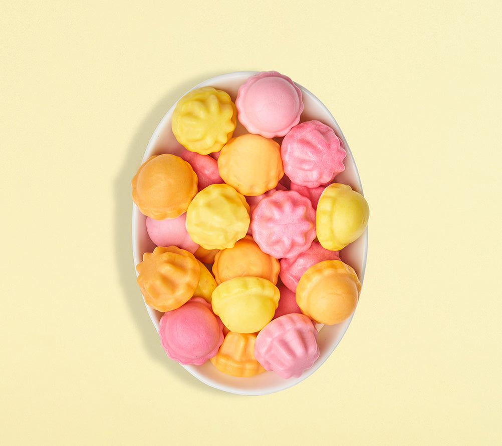 Candy-Yumma Cups Pouch Bag kaufen | Fruchtgummis mit Magermilchjoghurtpulver | wieder verschließbarer Pouch | Perfekt zum Naschen und Teilen | EU-weiter Versand